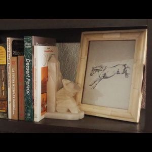 Running Horse Art Framed